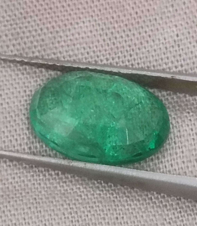 4.52ct Certified Natural Zambian Emerald