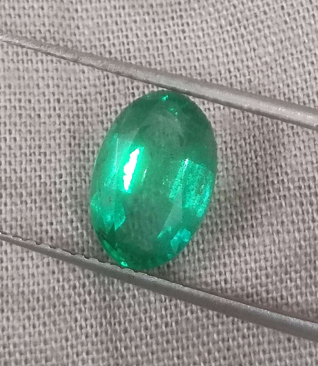 Swat Emerald 1.96ct Certified Natural Emerald Stone