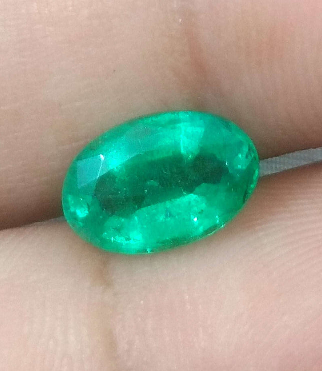 Swat Emerald 1.96ct Certified Natural Emerald Stone