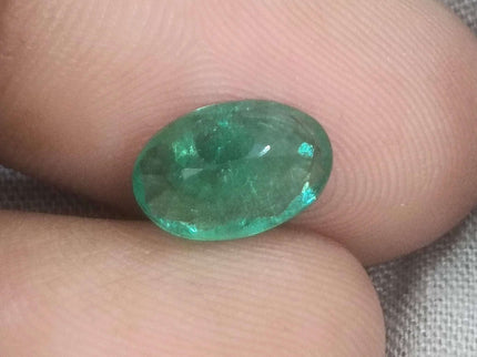 Swat Emerald 1.96ct Certified Natural Emerald Stone