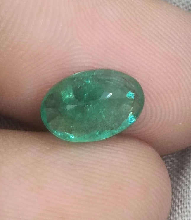 Swat Emerald 1.96ct Certified Natural Emerald Stone