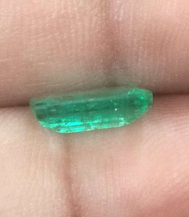 2.05ct Panjshir Emerald, Certified Natural Medium Light Green Gemstone