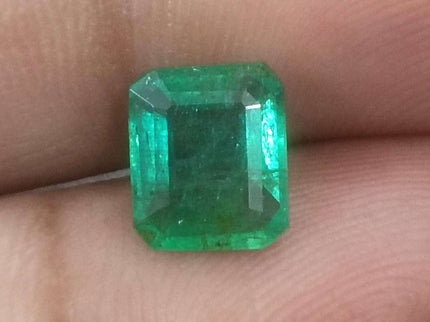 1.97ct Certified Natural Zambian Emerald Stone