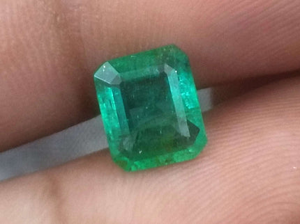 1.97ct Certified Natural Zambian Emerald Stone