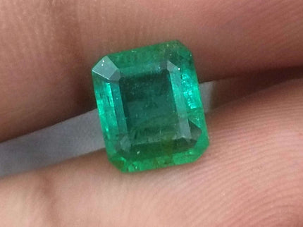 1.97ct Certified Natural Zambian Emerald Stone