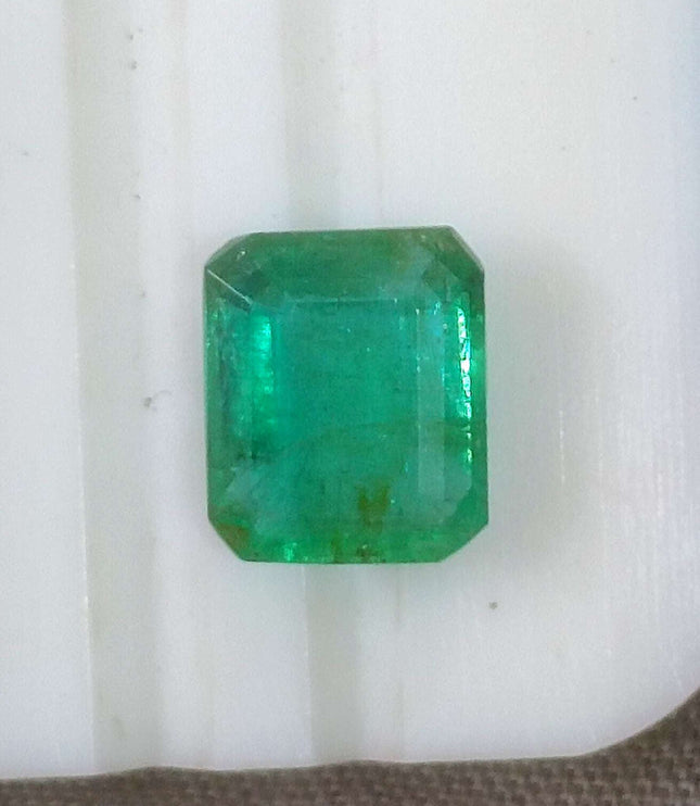 1.97ct Certified Natural Zambian Emerald Stone