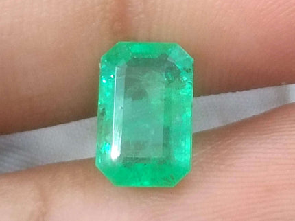 2.27ct Panjshir Emerald, Certified Natural Octagon cut stone