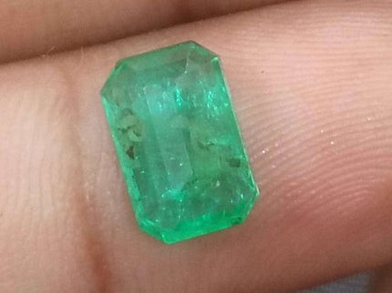 2.27ct Panjshir Emerald, Certified Natural Octagon cut stone