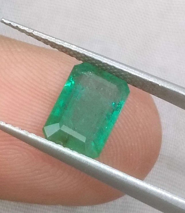 2.35ct Zambian Natural Emerald Octagon Cut Loose Stone