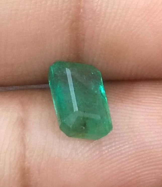 2.35ct Zambian Natural Emerald Octagon Cut Loose Stone