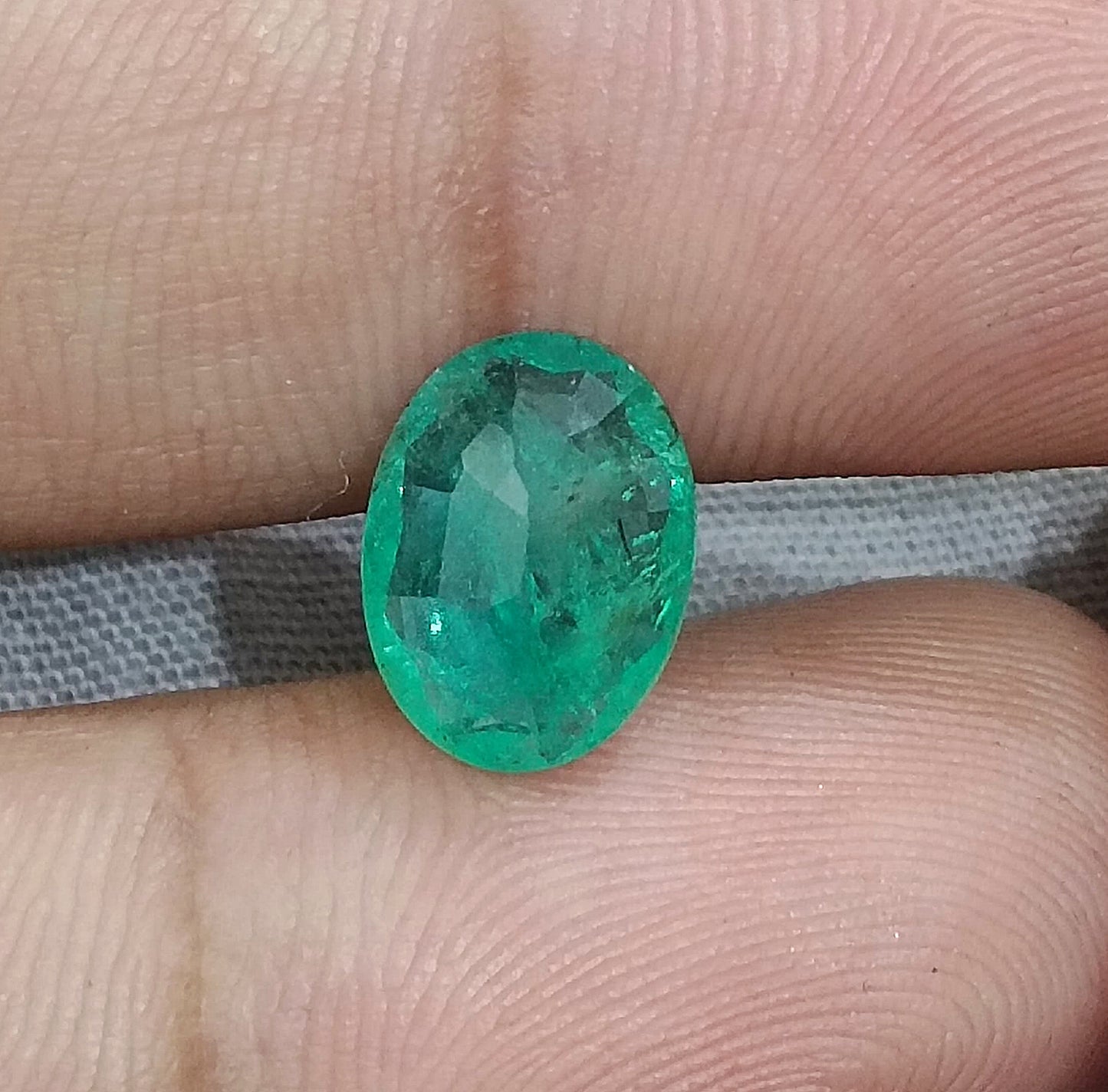 2.46ct Sea Foam Green Panjshir Emerald, 100% Natural Gemstones