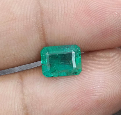 2.46ct Zambian Emerald, 100% Natural Gemstone