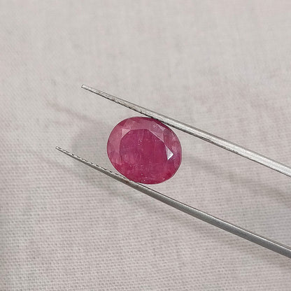 5.00ct Mozambique Ruby, 100% Natural Earth Mined Gem