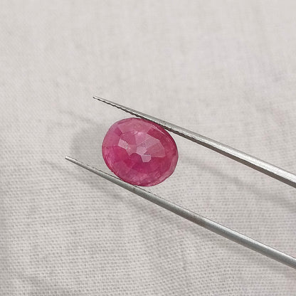 5.00ct Mozambique Ruby, 100% Natural Earth Mined Gem