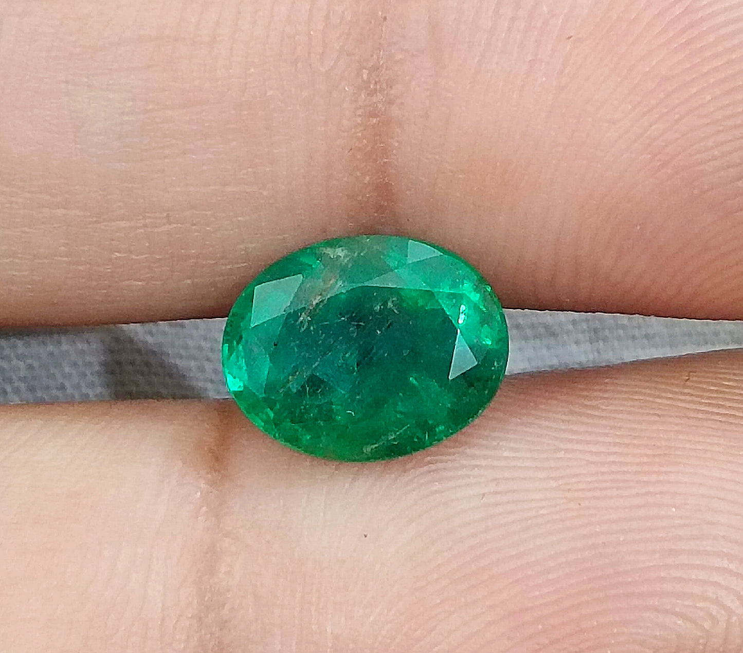 2.52ct Medium Deep Colombian Emerald, 100% Natural Gemstone