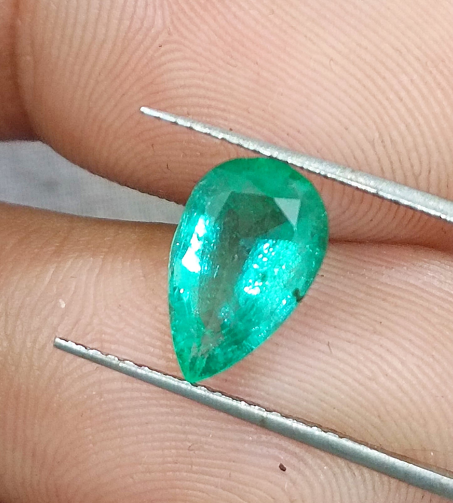 1.81ct Medium Intense Green Emerald, 100% Natural Gemstone