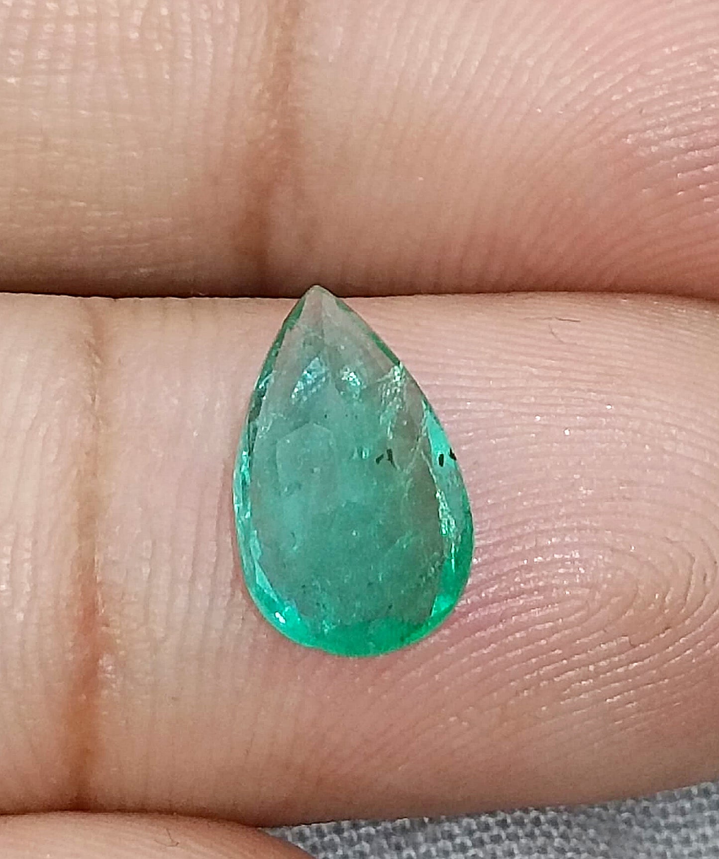 1.81ct Medium Intense Green Emerald, 100% Natural Gemstone