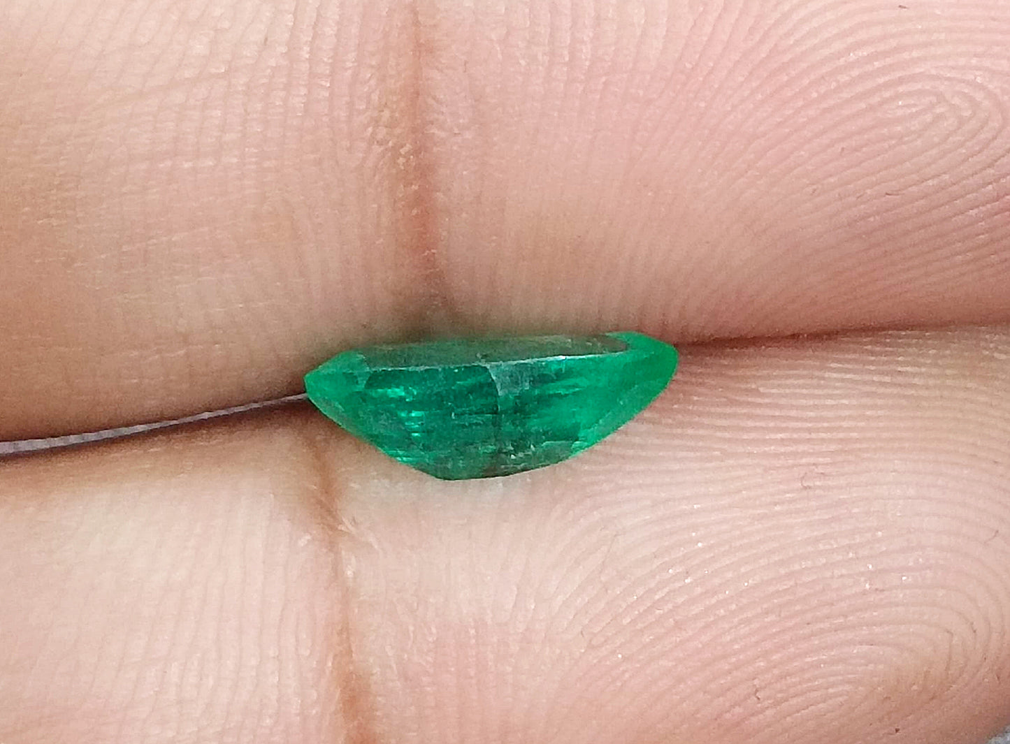 1.81ct Medium Intense Green Emerald, 100% Natural Gemstone