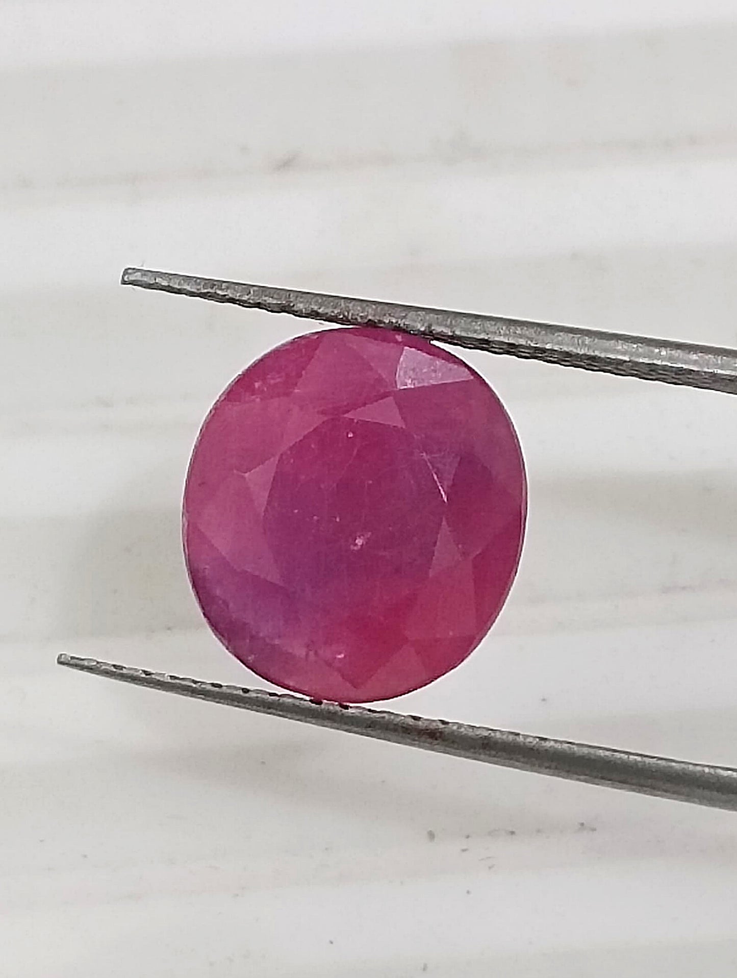 GSI Certified 5.49ct Ruby , 100% Natural Ruby