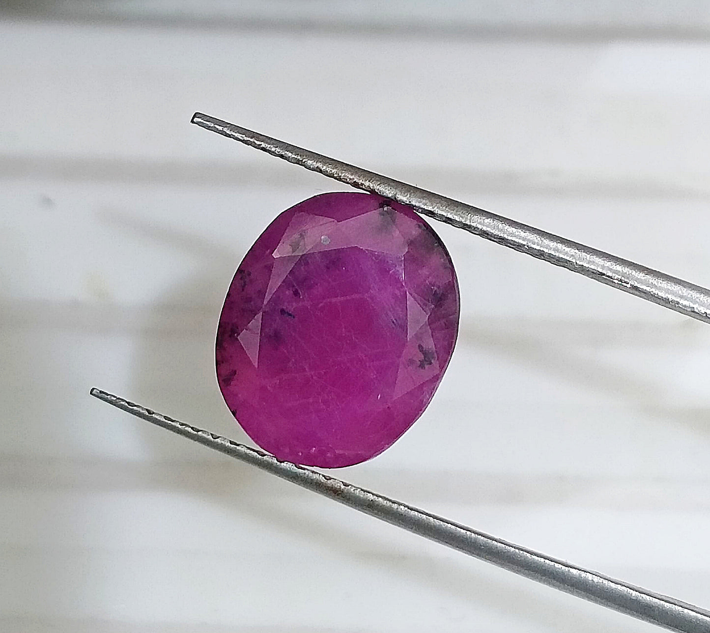 GSI Certified 4.96ct Mozambique Ruby, 100% Natural Gemstone