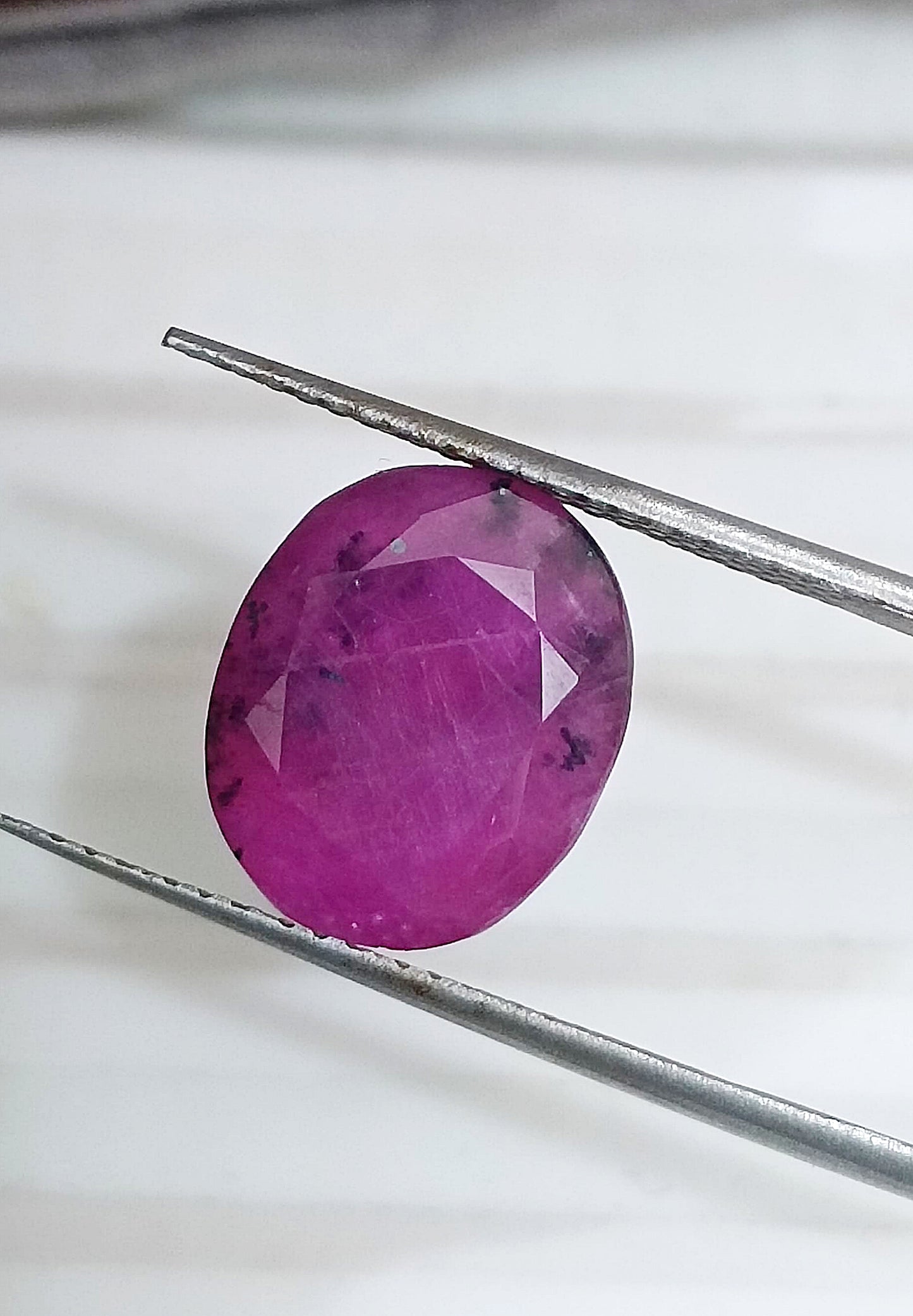 GSI Certified 4.96ct Mozambique Ruby, 100% Natural Gemstone