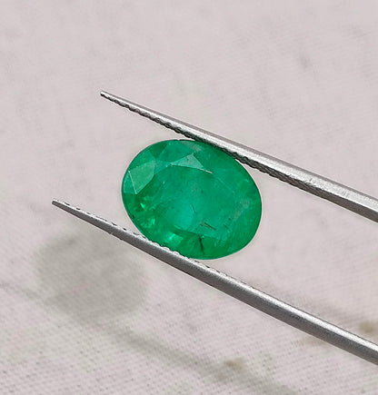 2.78ct Medium Deep Swat Emerald, 100% Natural Gemstone