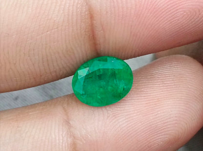 2.78ct Medium Deep Swat Emerald, 100% Natural Gemstone