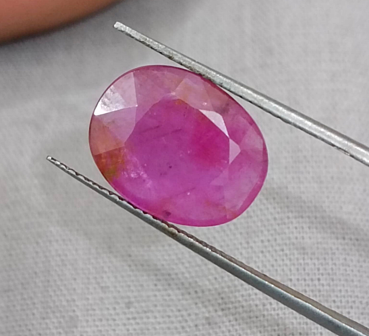 GSI Certified 5.29ct Mozambique Ruby, Natural Untreated Gemstone