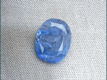 AGRL Certified 8.54ct Natural Untreated Blue Ceylon Sapphire - SMSGEMS 