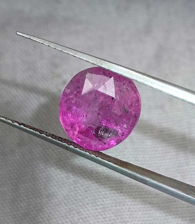 5.42ct Certified Sri Lanka Ruby, Untreated Natural Loose Gemstone