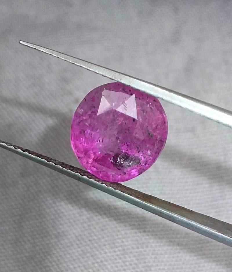 5.42ct Certified Sri Lanka Ruby, Untreated Natural Loose Gemstone