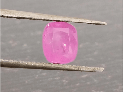 Certified 1.16ct Hot Pink Ceylon Sapphire, Natural untreated Gem - SMSGEMS 