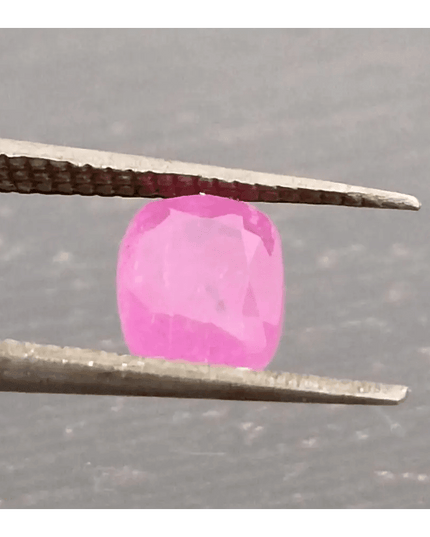 Certified 1.16ct Hot Pink Ceylon Sapphire, Natural untreated Gem - SMSGEMS 