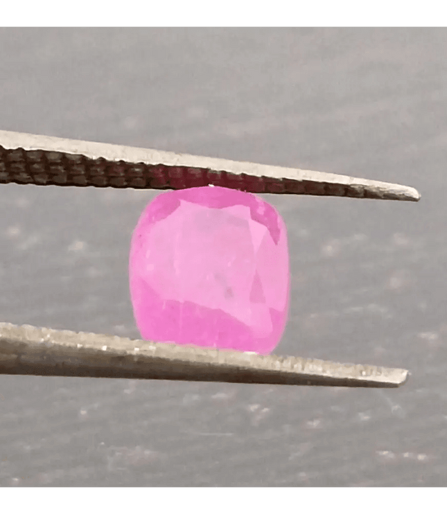 Certified 1.16ct Hot Pink Ceylon Sapphire, Natural untreated Gem - SMSGEMS 