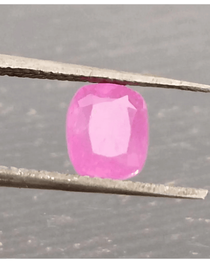 Certified 1.16ct Hot Pink Ceylon Sapphire, Natural untreated Gem - SMSGEMS 