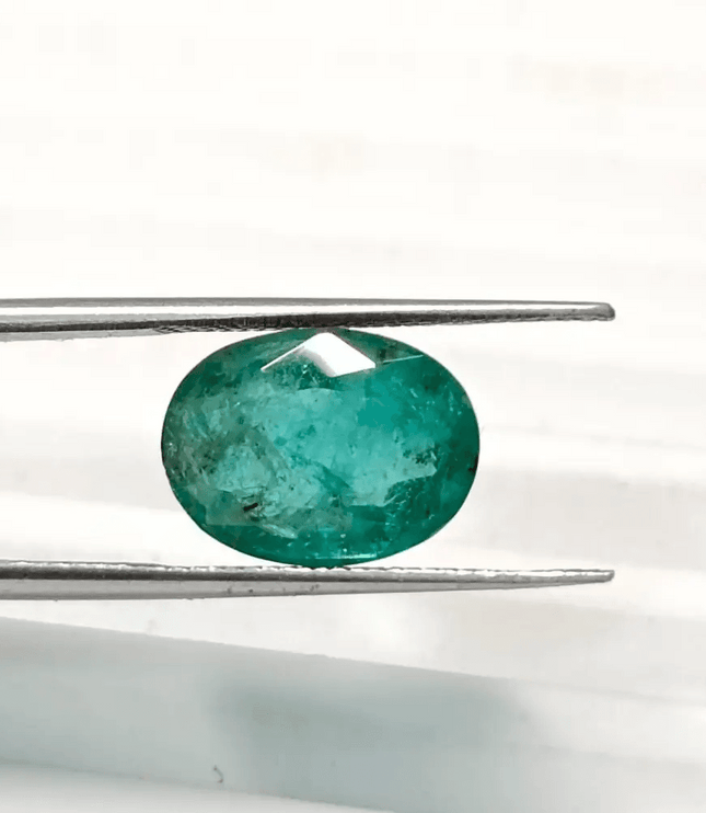 Certified 3.73ct Emerald, 100% Natural Gem - SMSGEMS 