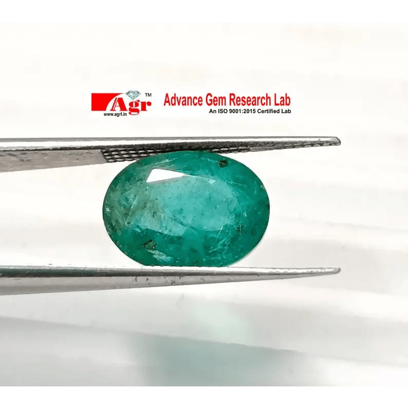 Certified 3.73ct Emerald, 100% Natural Gem - SMSGEMS 