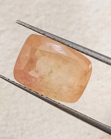 IGI Certified 5.28ct Ceylon Padparadscha Sapphire