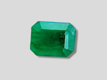 GSI Certified 1.37ct Zambian Emerald , 100% Natural Gemstone - SMSGEMS 