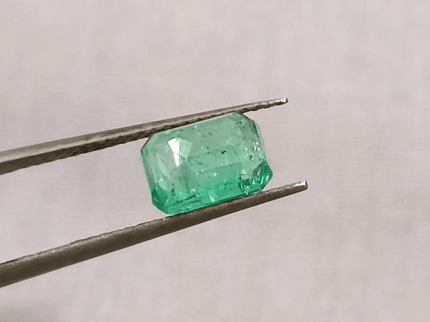 GSI Certified 1.37ct Panjshir Emerald, Natural Earth Mined Gem. - SMSGEMS 