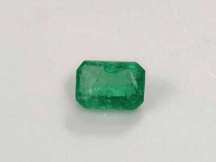 GSI Certified 1.37ct Panjshir Emerald, Natural Earth Mined Gem. - SMSGEMS 