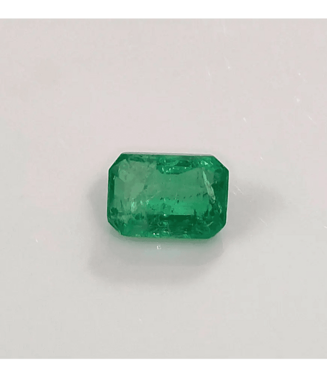 GSI Certified 1.37ct Panjshir Emerald, Natural Earth Mined Gem. - SMSGEMS 