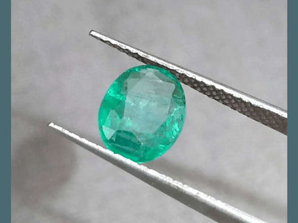 1.40ct Zambian Emerald GSI Certified - SMSGEMS 