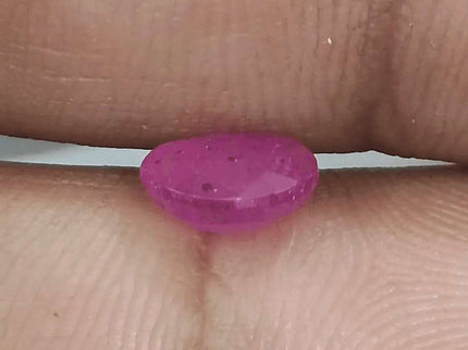 GSI Certified 1.40ct Ruby Natural Untreated Gemstone - SMSGEMS 