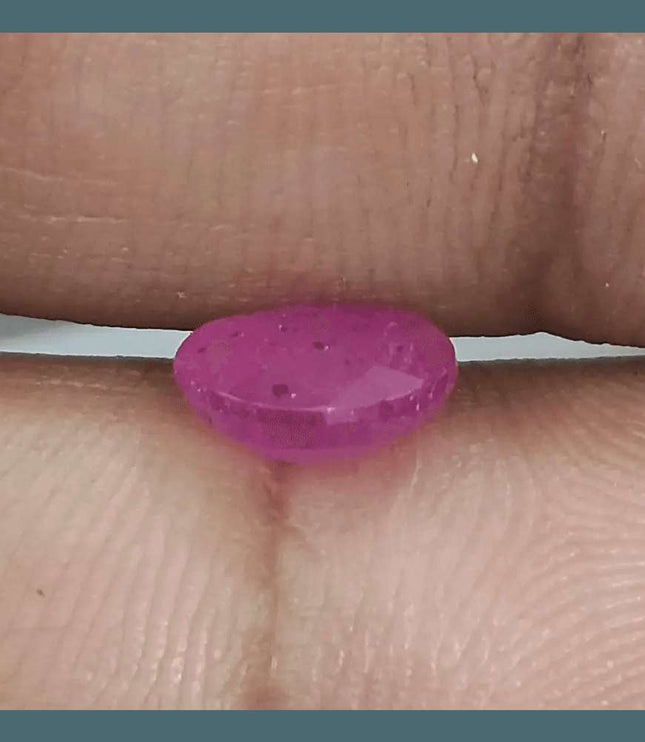 GSI Certified 1.40ct Ruby Natural Untreated Gemstone - SMSGEMS 