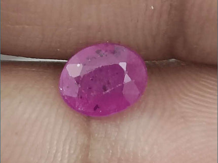 GSI Certified 1.40ct Ruby Natural Untreated Gemstone - SMSGEMS 