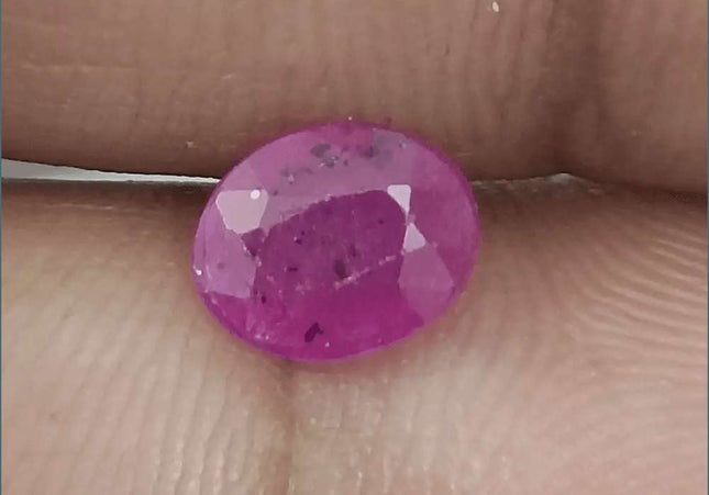 GSI Certified 1.40ct Ruby Natural Untreated Gemstone - SMSGEMS 