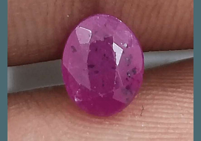 GSI Certified 1.40ct Ruby Natural Untreated Gemstone - SMSGEMS 