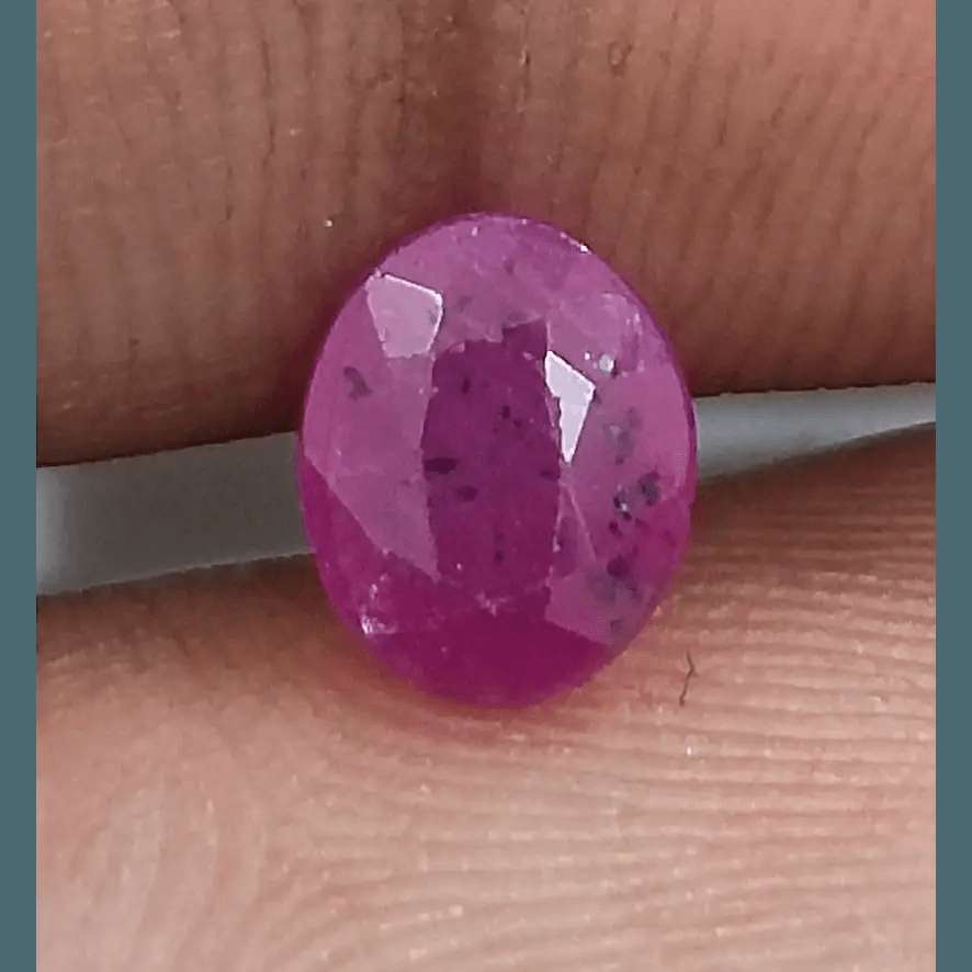 GSI Certified 1.40ct Ruby Natural Untreated Gemstone - SMSGEMS 