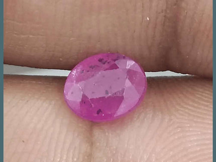 GSI Certified 1.40ct Ruby Natural Untreated Gemstone - SMSGEMS 